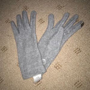 Gray Fleece Gloves